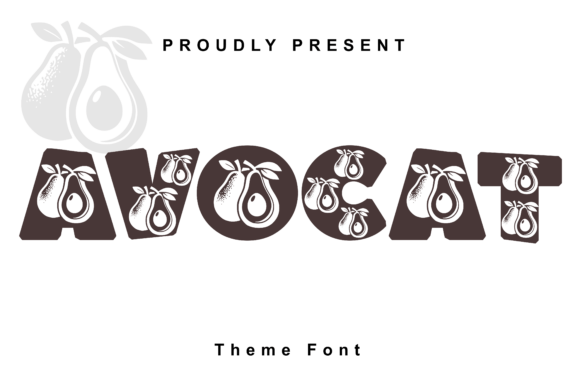 Avocat: A Whimsical Font for Creative Branding