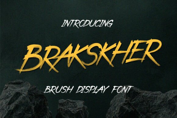 Brakskher: The Dynamic Font for Eye-Catching Campaigns