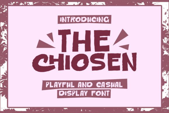 Chiosen: A Bold and Fun Font for Your Brand