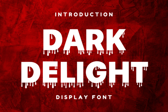 Dark Delight: A Spooky Yet Stylish Font for Your Brand
