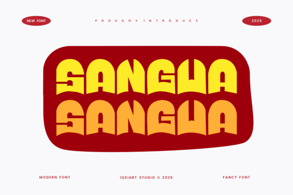 Discover Sangua: A Retro Font for Bold Web Designs