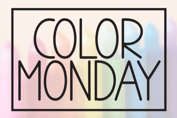Enhance Your Web Design with Color Monday Font