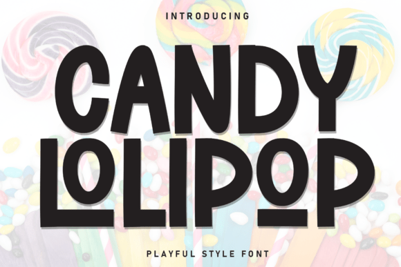 Enhancing Web Design with Candy Lolipop Font