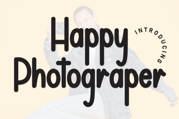 Happy Photograper: A Fun and Casual Display Font