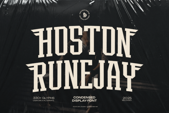 Hoston Runejay: A Bold Slab Serif for Eye-Catching Campaigns