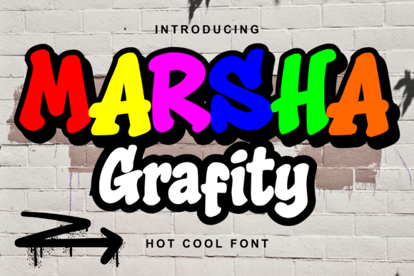 Marsha Grafity: A Vibrant Display Font for Editorial Design