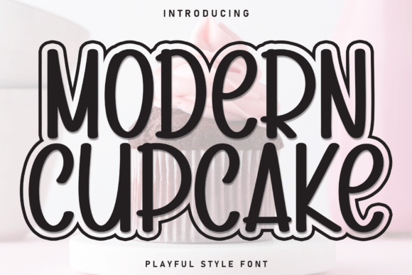 Modern Cupcake: A Graceful Font for Creative Makers