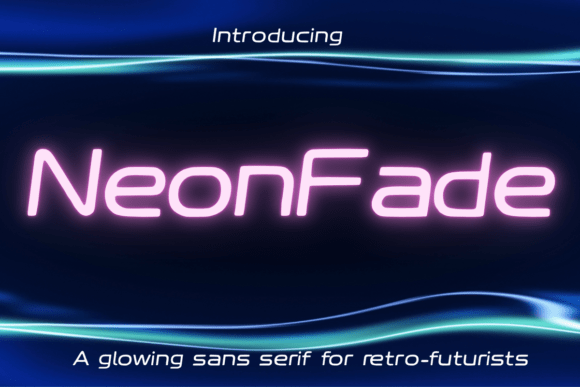 Neonfade: The Futuristic Font for Eye-Catching Branding