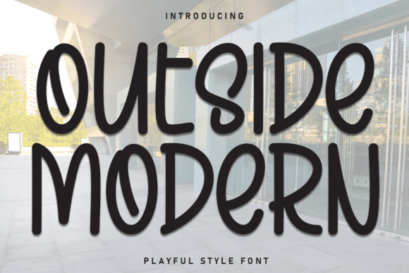 Outside Modern: A Charming Handwritten Display Font for Engaging Campaigns
