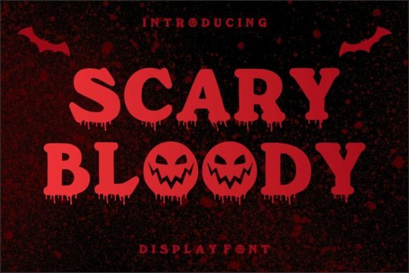 Scary Bloody: A Bold and Elegant Display Font for Web Design