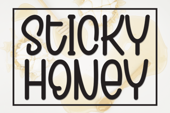 Sticky Honey: A Premium Font for Polished Branding