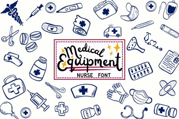 Transform Your Brand with Medical Equipment Nurse Font