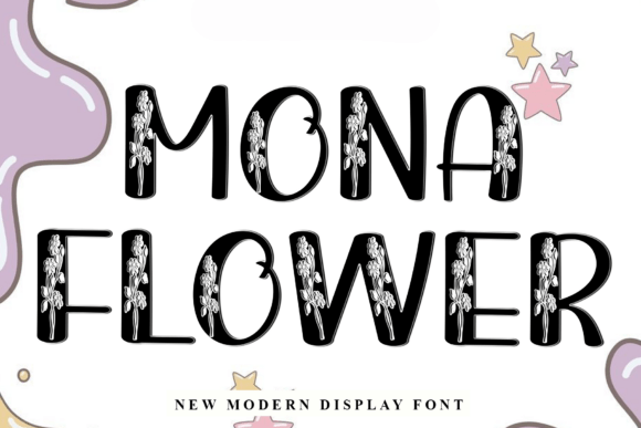Transform Your Brand with Mona Flower: A Premium Display Font