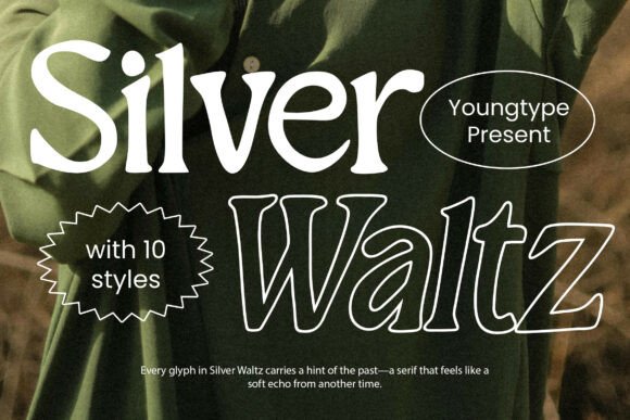 Unveil Elegance with Silver Waltz: A Premium Serif Typeface